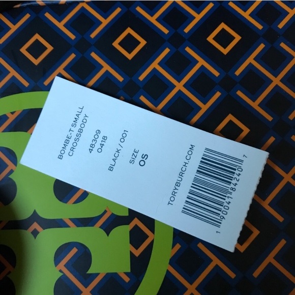 👜Tory Burch crossbody👜clutch/bombe t small/black - Picture 7 of 8